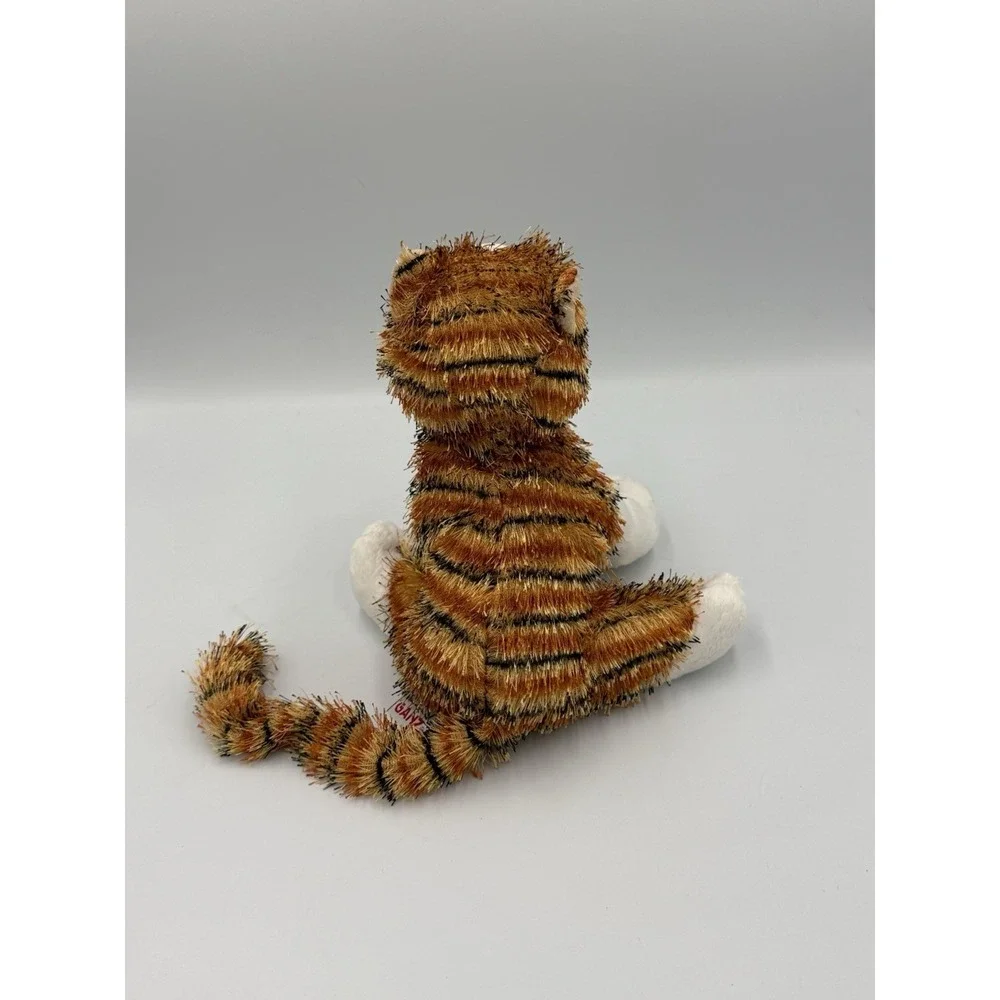 Ganz Webkinz Lil'Kinz Striped Alley Cat Plush Tiger Kitty Stuffed Animal no code